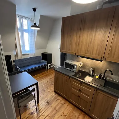 Lägenhet Center Apartment-wroclawska Poznań